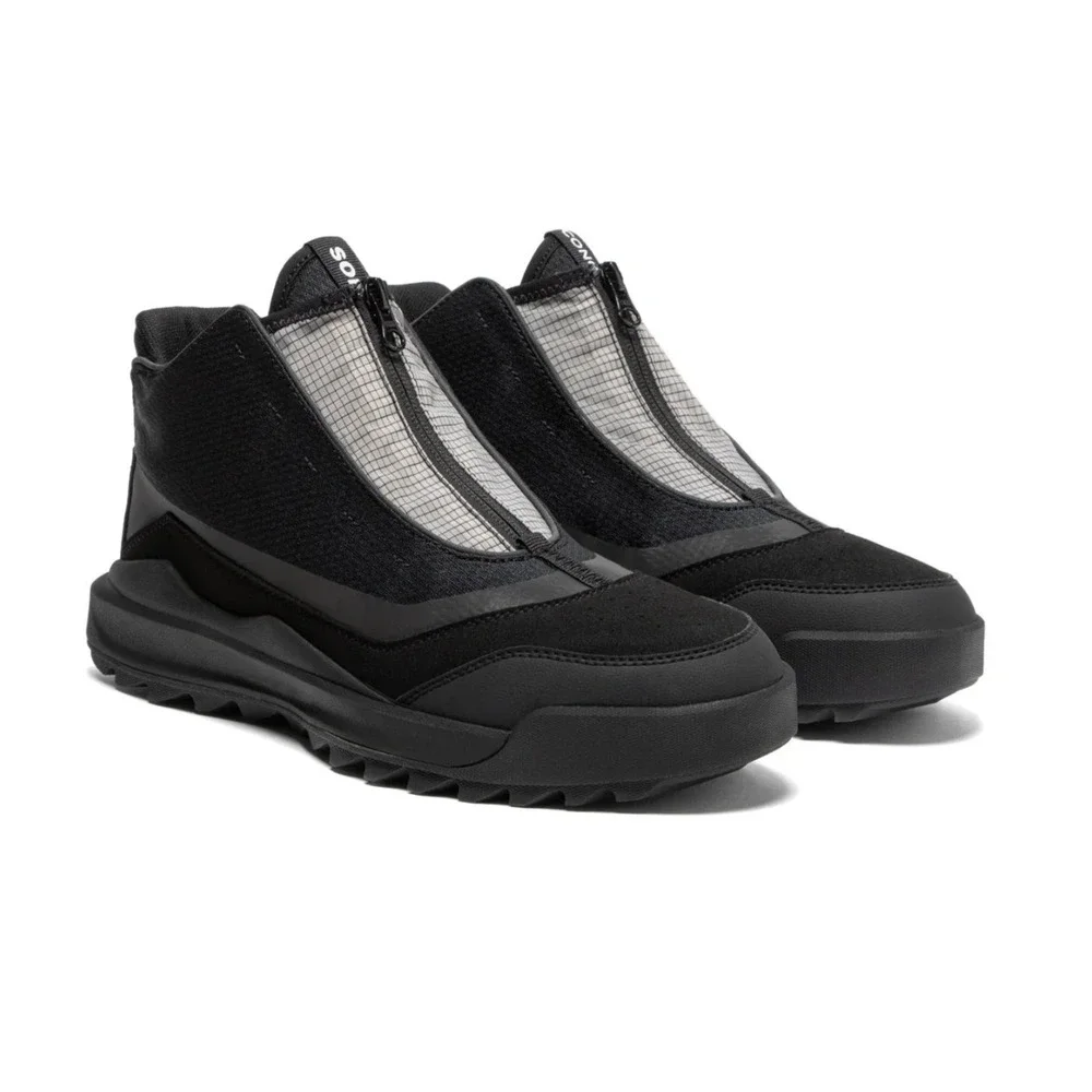 Sorel x Concepts ONA 718 Men's Size 10.5 Mid‎ Top Zip Black Shoes Boots
